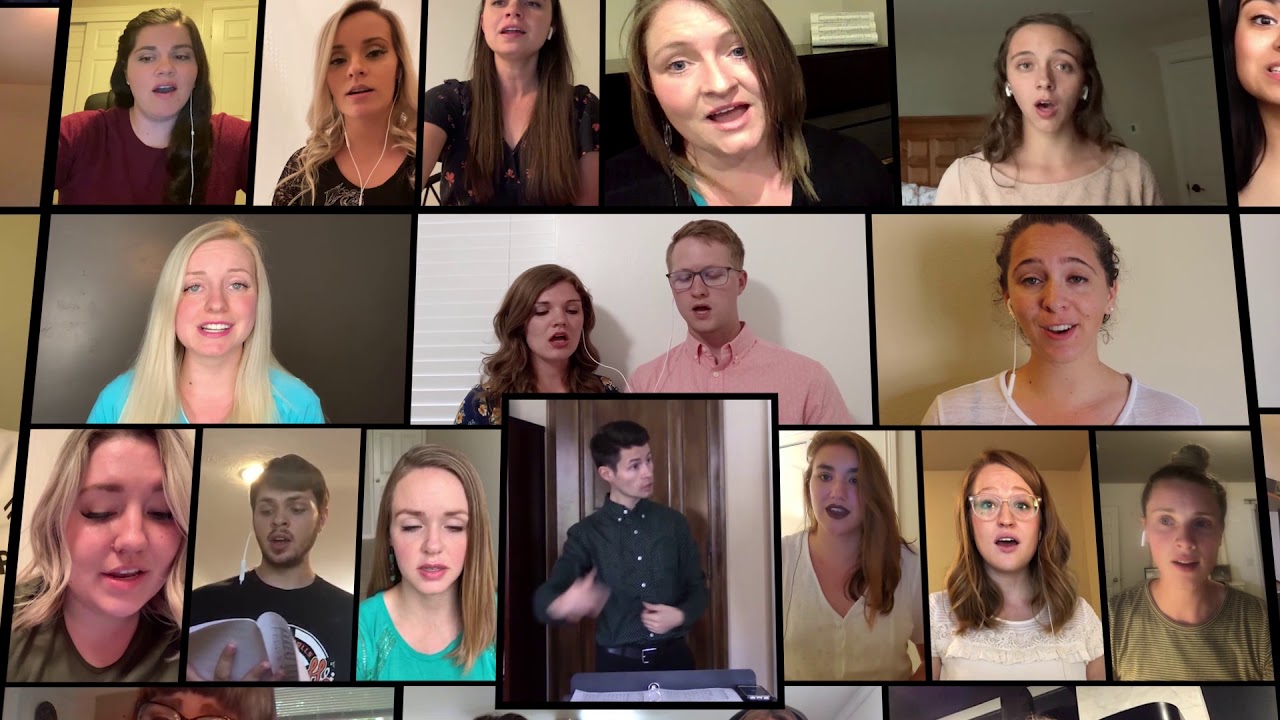 Teacher moved to tears as generations of students honor her with surprise virtual choir video