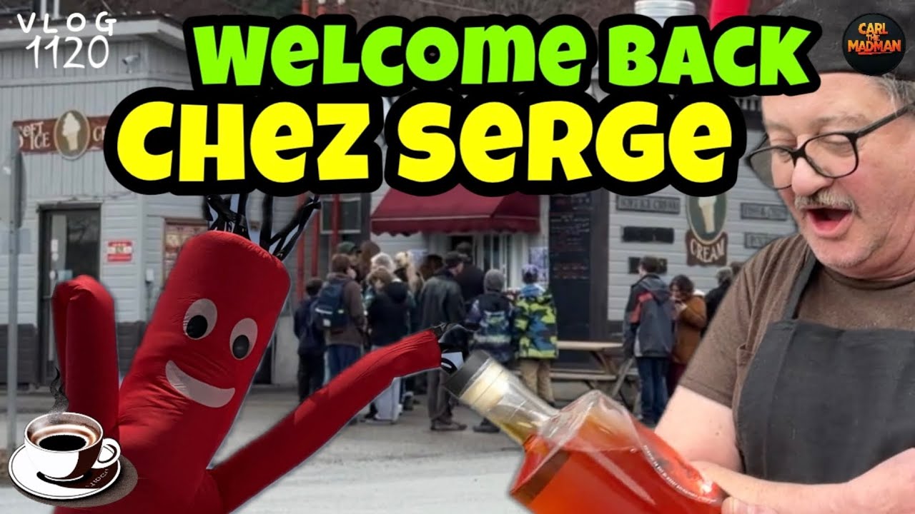 CTM 1120: Chez Serge Poutine Grand Opening – Gifts, Crowd & Byla Goes Wild for Deer