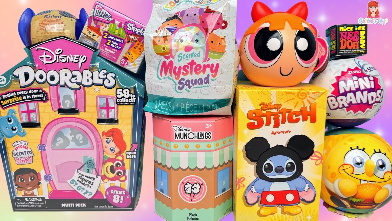 THE ULTIMATE BLIND BAG HAUL! 💗 Unboxing Rare Nee Doh Nice Ice Baby, Pop Mart, & Disney Doorables!