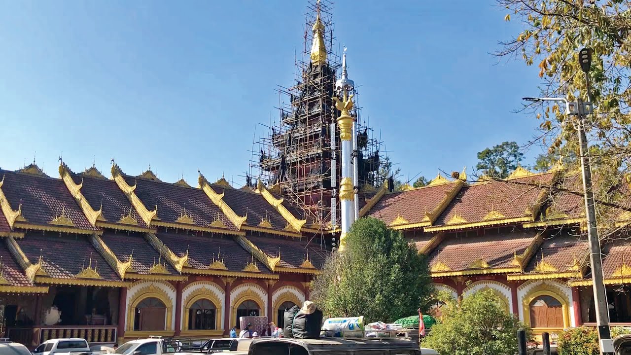 วัดพระเจ้าระแข่ง, ท่าขี้เหล็ก เมียนมา | Wat Phra Jow La Keng, Tachileik, Myanmar