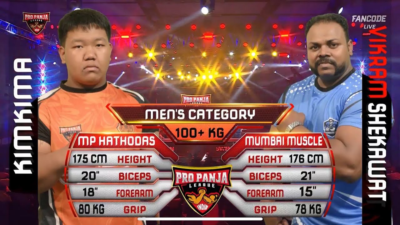 KIMKIMA v/s MIKROM SHEKAWAT  PRO PANJA LEAGUE 2025 | Season 2 #propanjaleague #armwrestling 