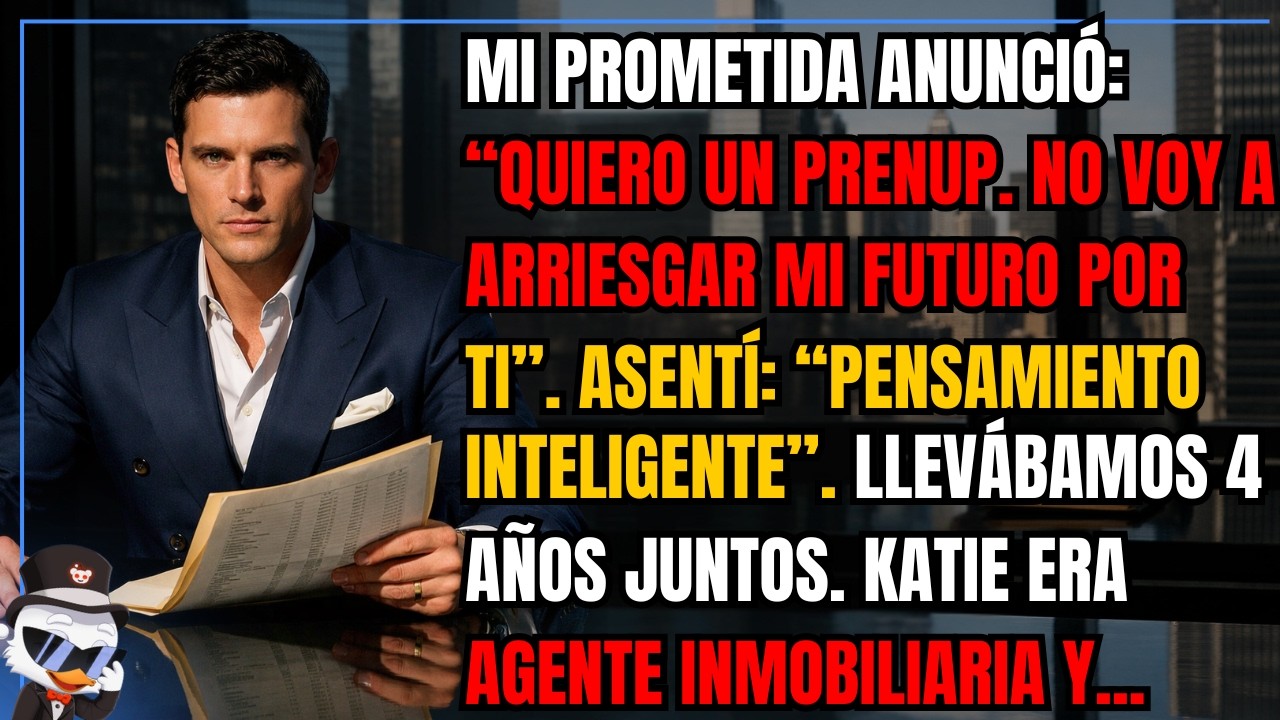 Mi prometida anunció: 