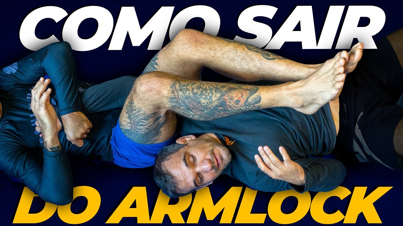 COMO SAIR DO ARMLOCK [CHAVE DE BRAÇO] (2 MANEIRAS) - (BRAZILIAN JIU-JITSU)