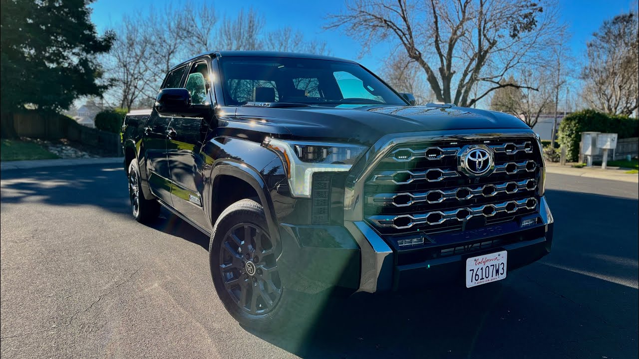 POV Drive: 2024 Toyota Tundra Platinum iForce Max at Sunset!