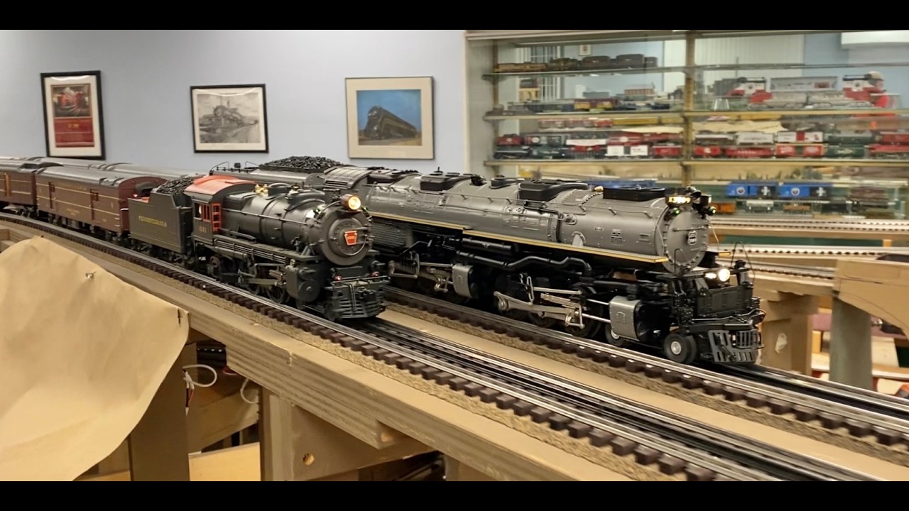 UP 3989 & PRR E6 1281 Combined Excursion Feb 2026- All MTH at Metro Highrailers in Boston