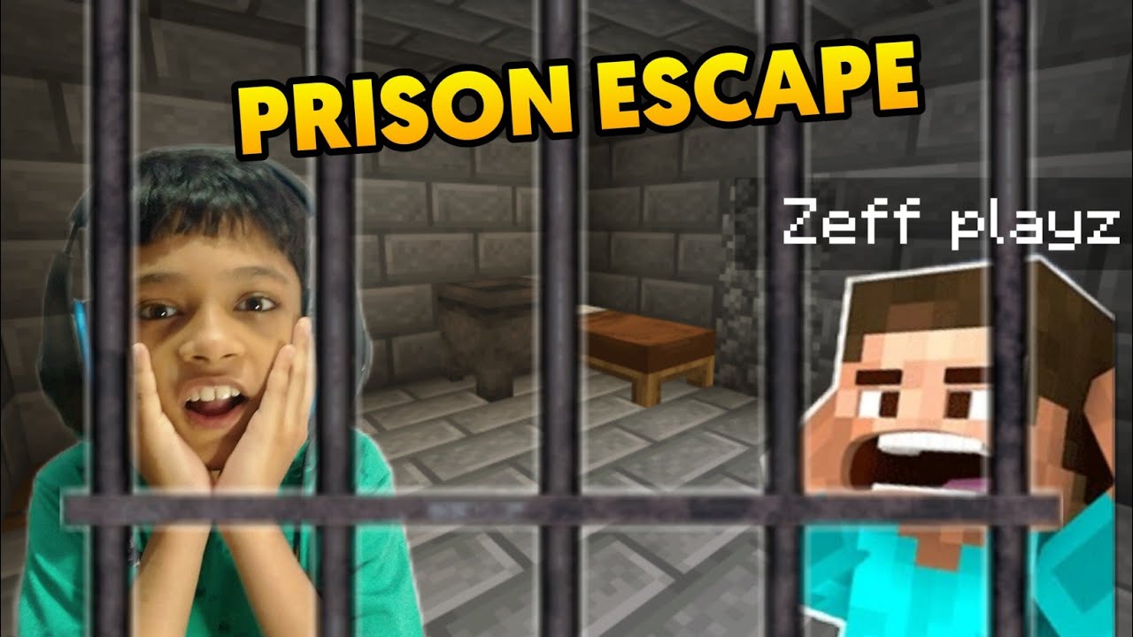PRISON ESCAPE with BROTHER in MINECRAFT