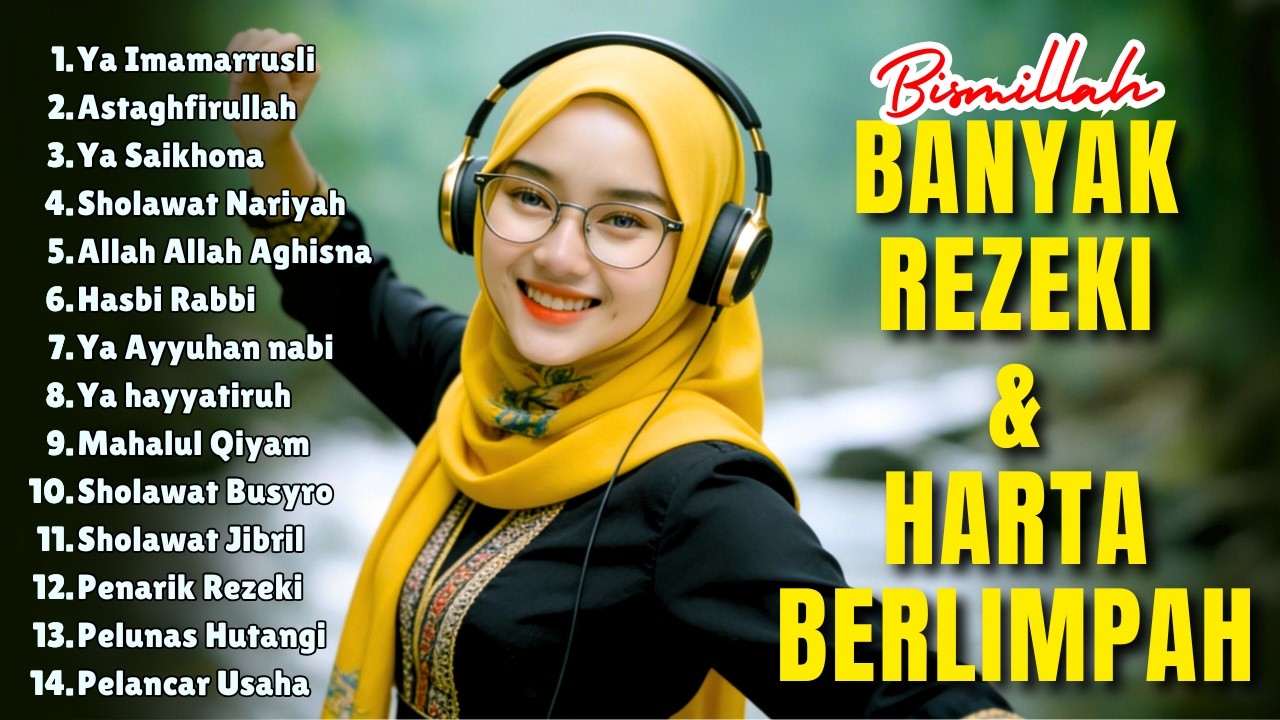 SHOLAWAT VIRAL TERBARU 2026 YANG PALING BANYAK DIPUTAR |SHOLAWAT NABI PENARIK REZEKI, JIBRIl, NARIYA