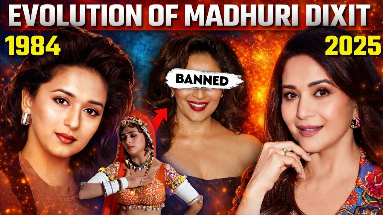 Evolution of Madhuri Dixit (1984-2025) • 