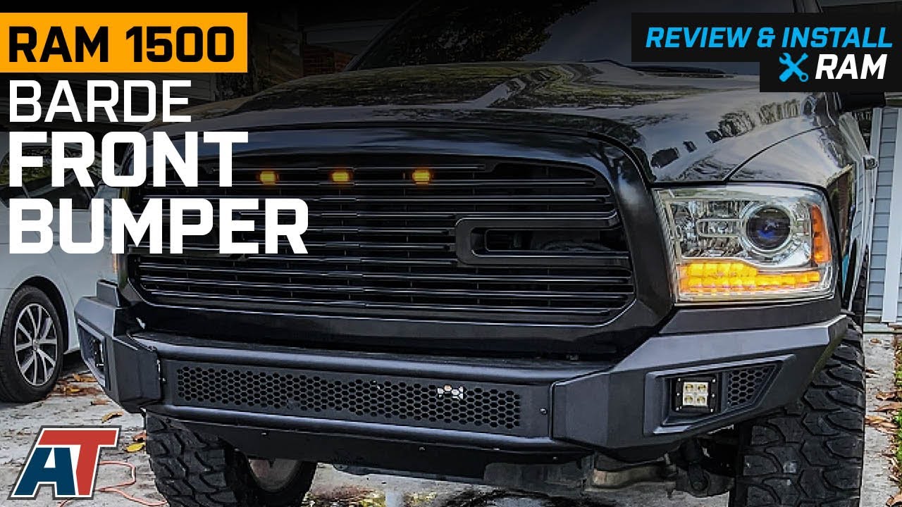 2013-2018 RAM 1500 BARDE Front Bumper Review & Install