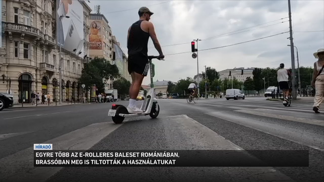 Egyre több és egyre súlyosabb balesetek történnek az elektromos rollerek használóival