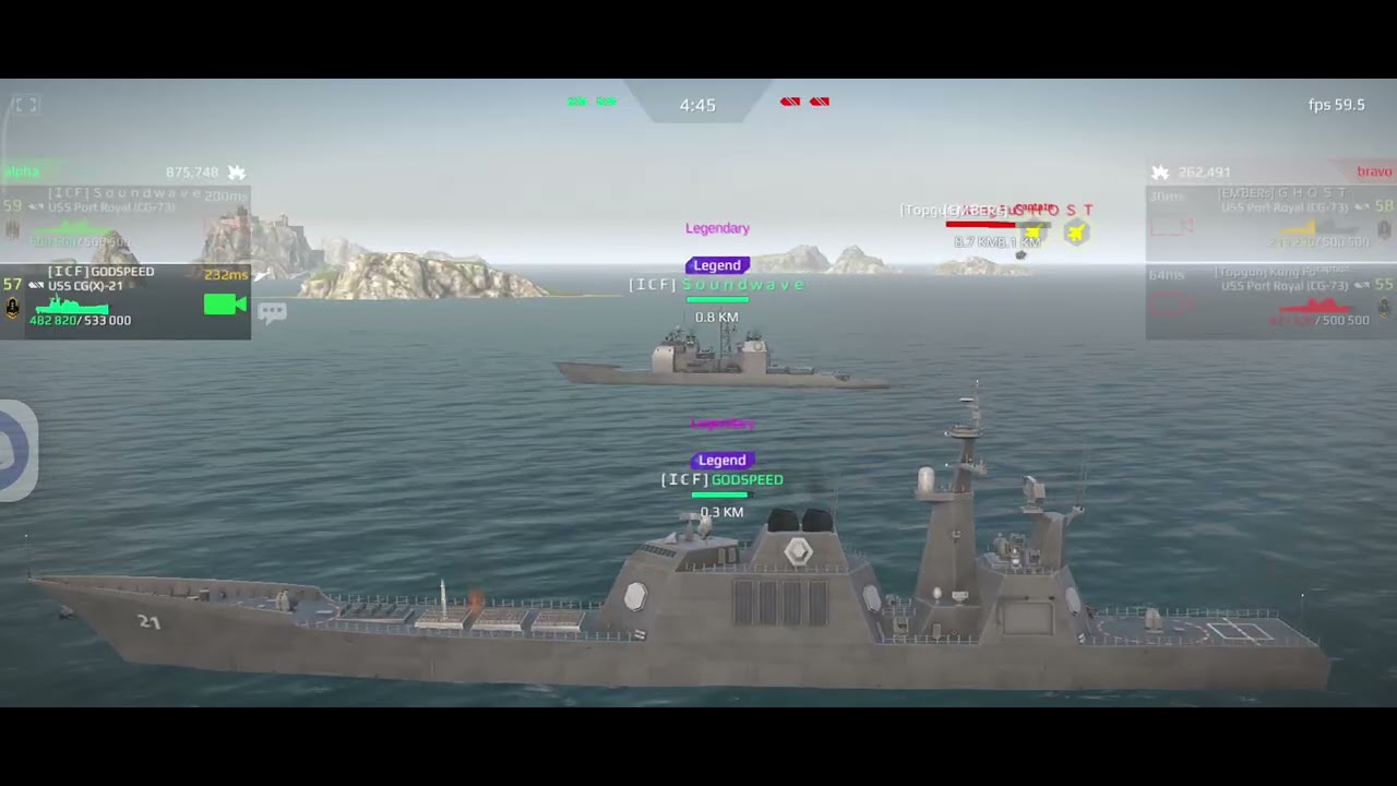 Rodok bang vs fire  | Cruiser Warhead | R3 | G.A | Match 2