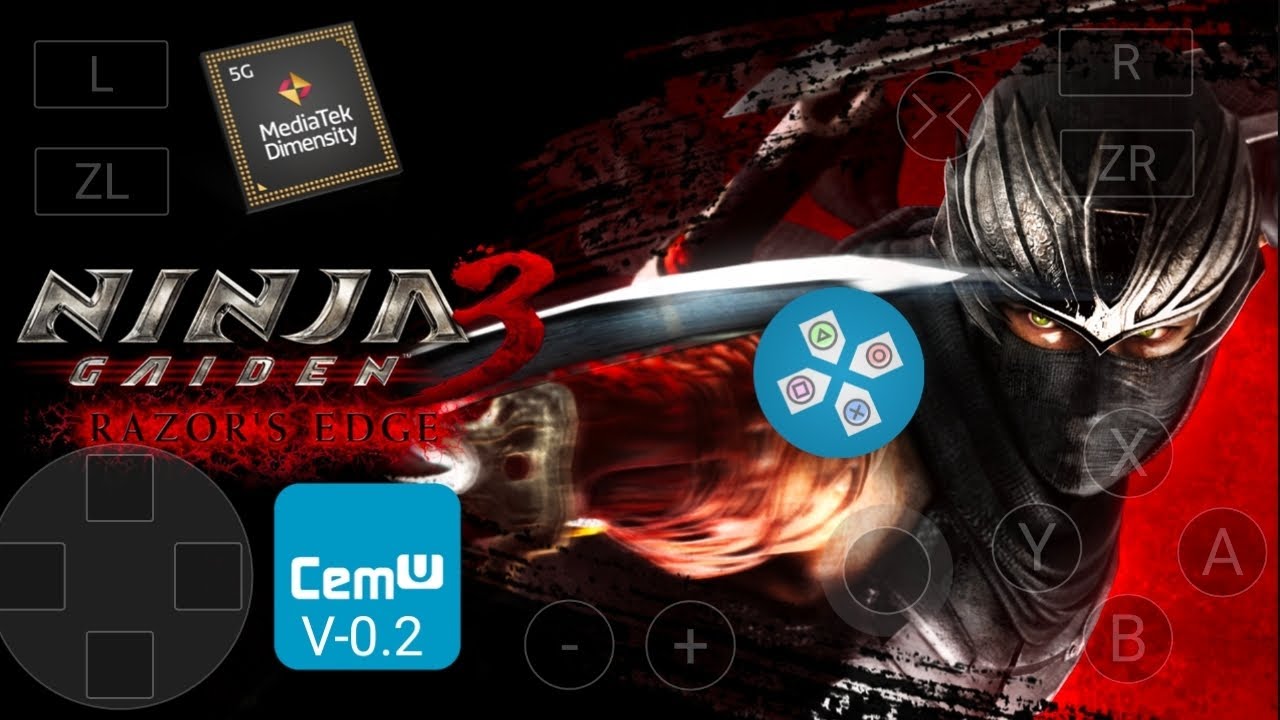 Ninja Gaiden 3 (WiiU) Cemu (v0.2) emulator android gameplay on mali device (dimensity 7200) #cemu