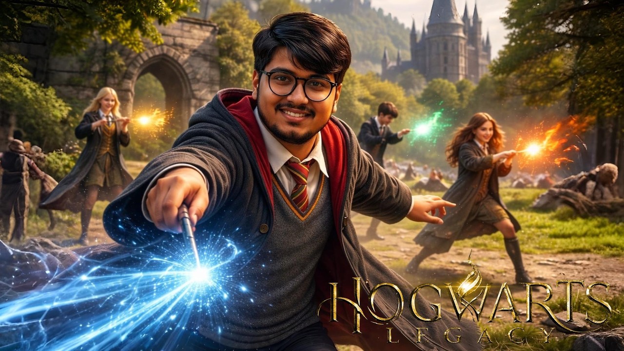 Hogwarts Legacy Gameplay Part 3 🪄   First Classes, Spells & Hogwarts Exploration 🏰