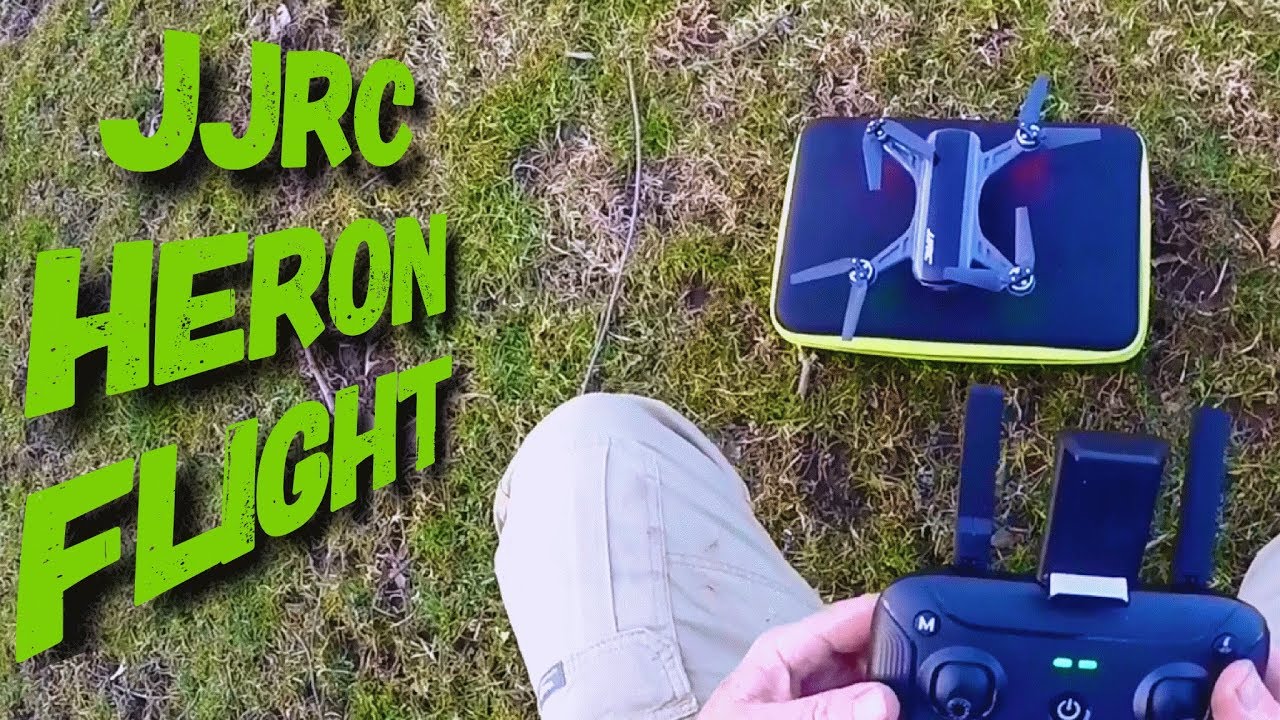 JJRC X9 Heron GPS 5G WiFi Drone No App Battery Test