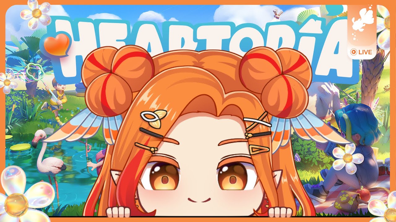 【HEARTOPIA】SIMULASI WORK LIFE BALANCE DI KOTA IMPIAN 🧡✨  #VTuberID #Shorts