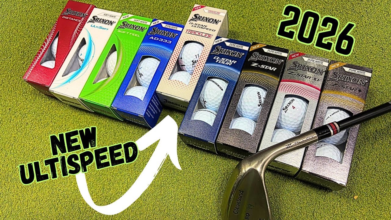 Сравнение мячей для гольфа Srixon 2026 | Какой из них лучше всего подходит для игры клином?