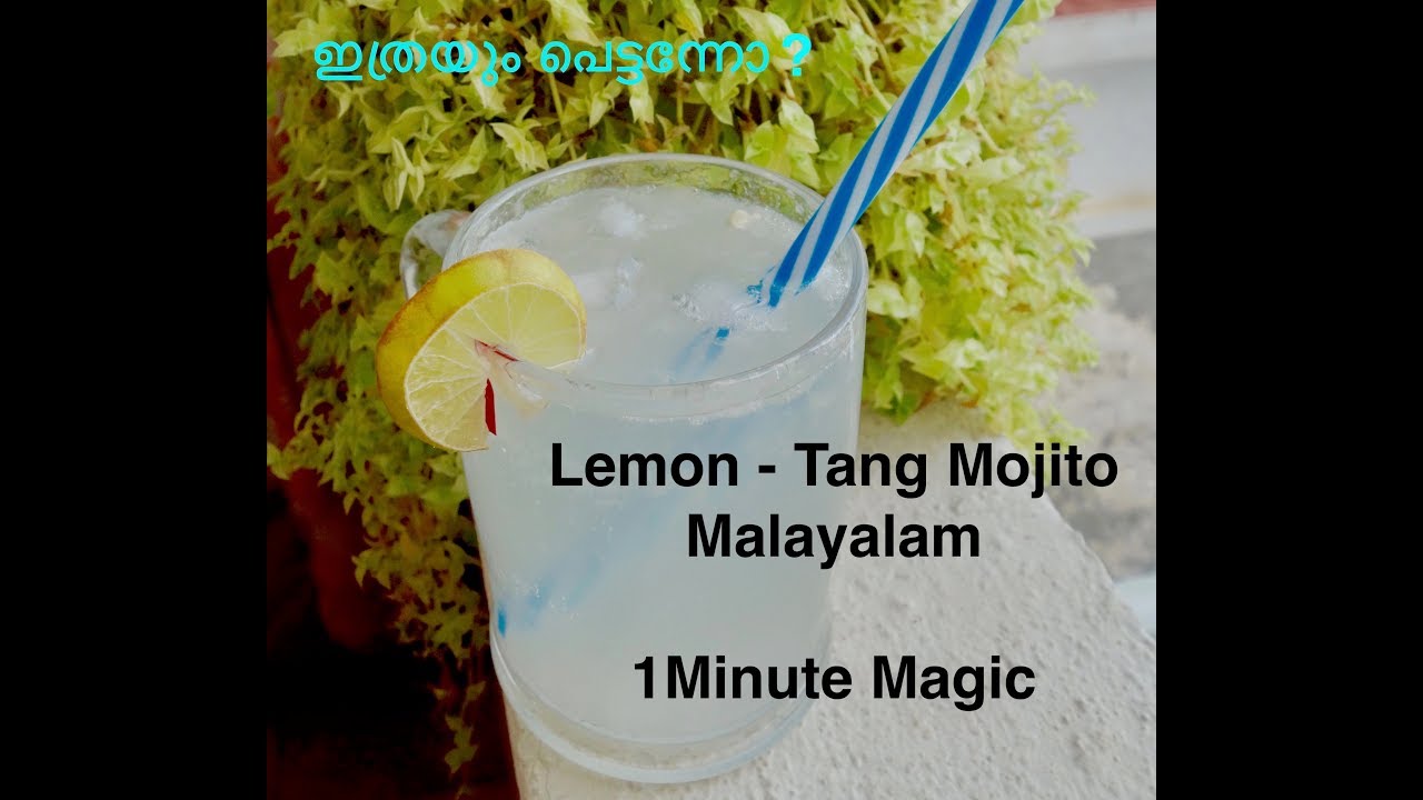 Lemon Tang Mojito | Easy Welcome Drink | Quick Drink