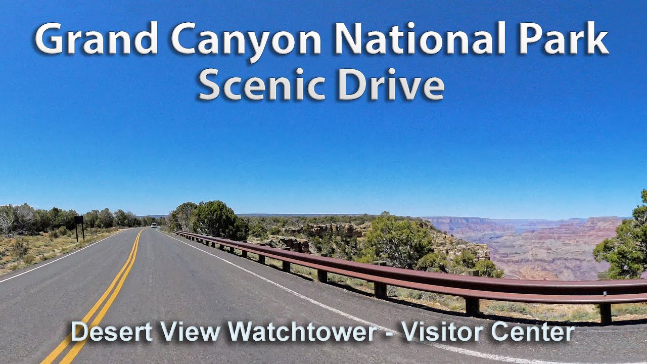 Grand Canyon Desert View Watchtower   Visiter Center 4K