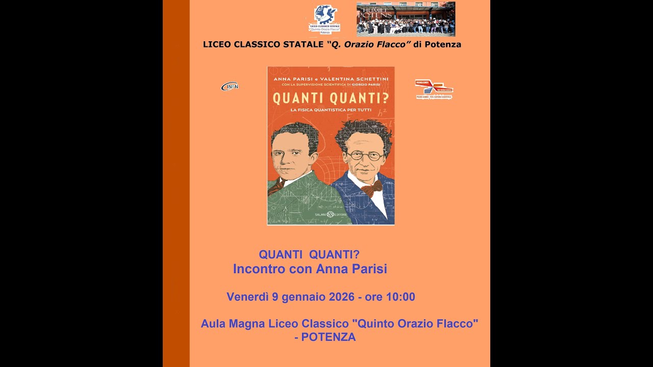 Quanti quanti? Incontro con Anna Parisi