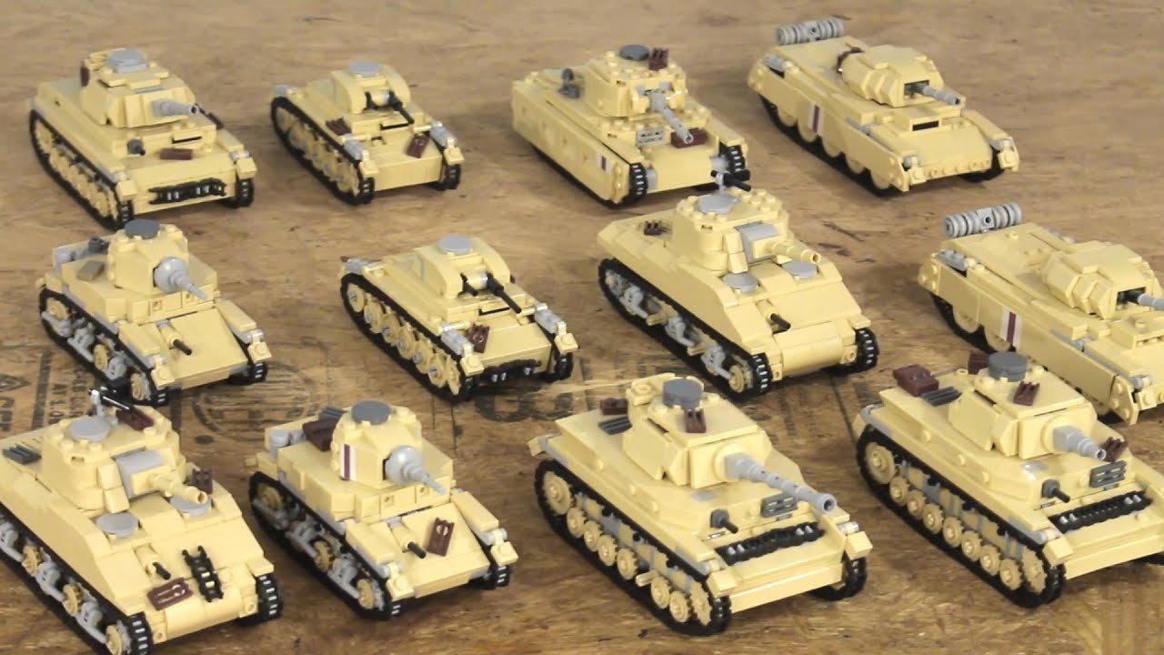My tank collection - WW2 North Africa