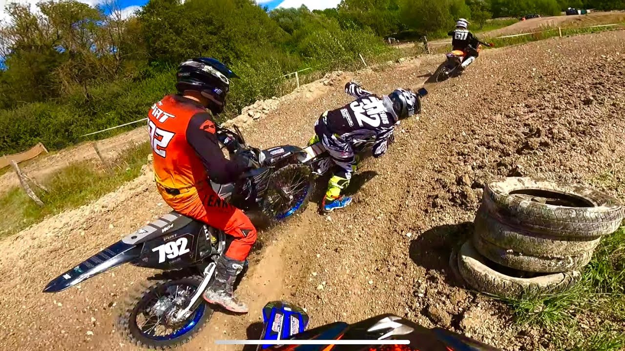 LA GUERRE EN 125cc !! COURSE MOTOCROSS St just sauvage 2024