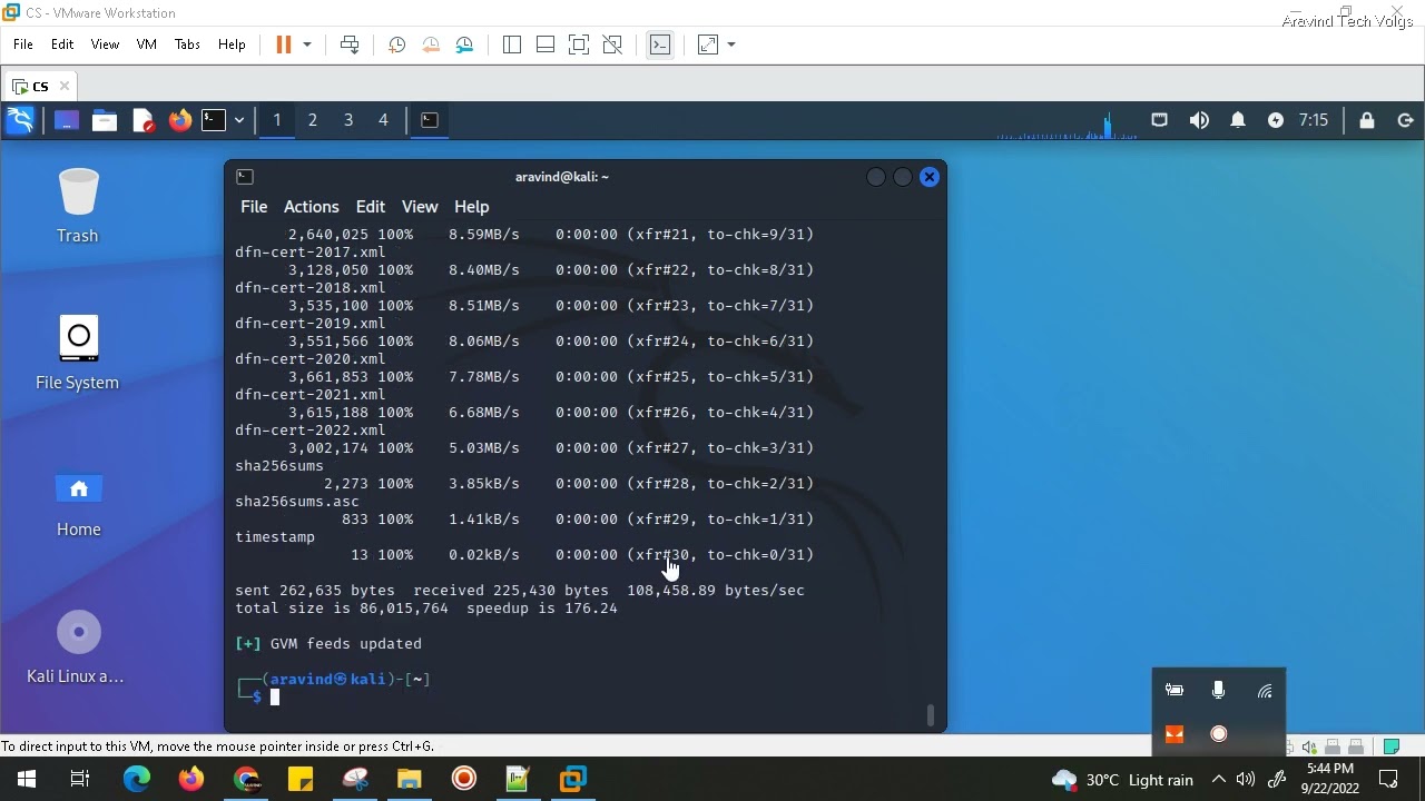 how to fix openvas scanning error scan config can't be   failed find config daba error in kali linux