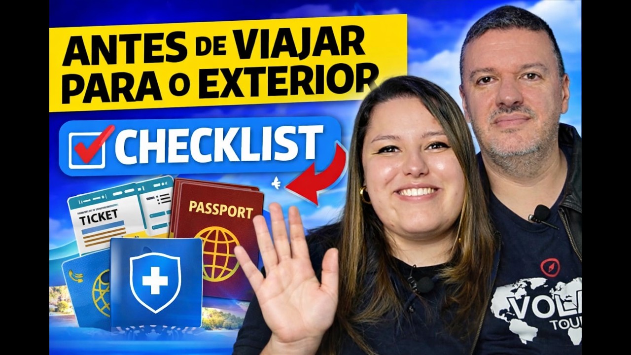Viagem Internacional: Tudo que você PRECISA preparar antes de viajar (Checklist Completo)