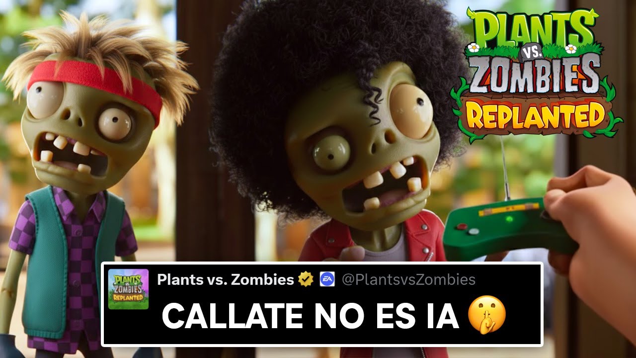 Plants Vs Zombies Replanted SENDS HIS H4TERS TO SHUT UP WITH AI