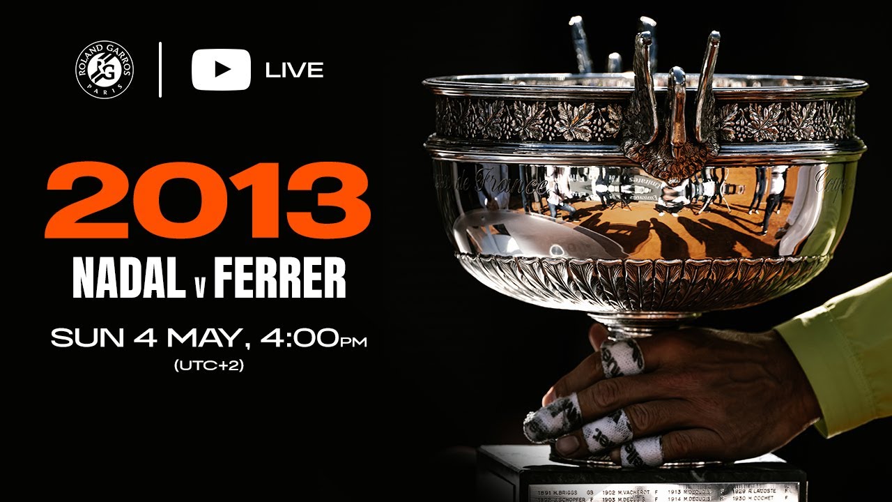 Full Match Nadal vs Ferrer 2013 Men's final | Roland-Garros