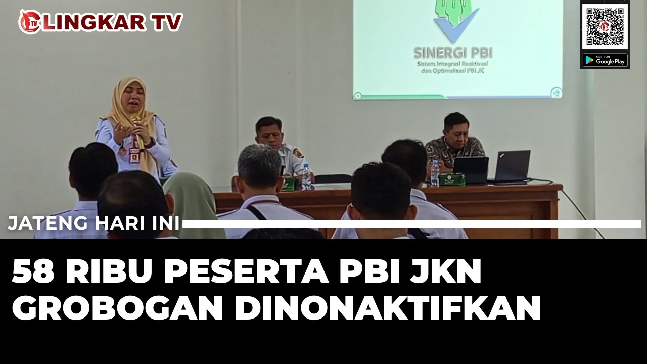 58 RIBU PESERTA PBI JKN GROBOGAN DINONAKTIFKAN, PEMKAB DAN BPJS PERCEPAT REAKTIVASI