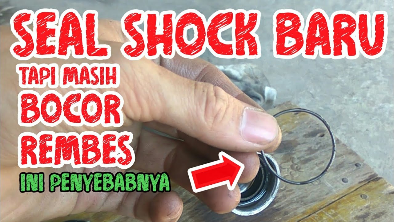 Seal Shock Baru Ganti tapi Masih Bocor / Rembes | Ganti seal shock Depan
