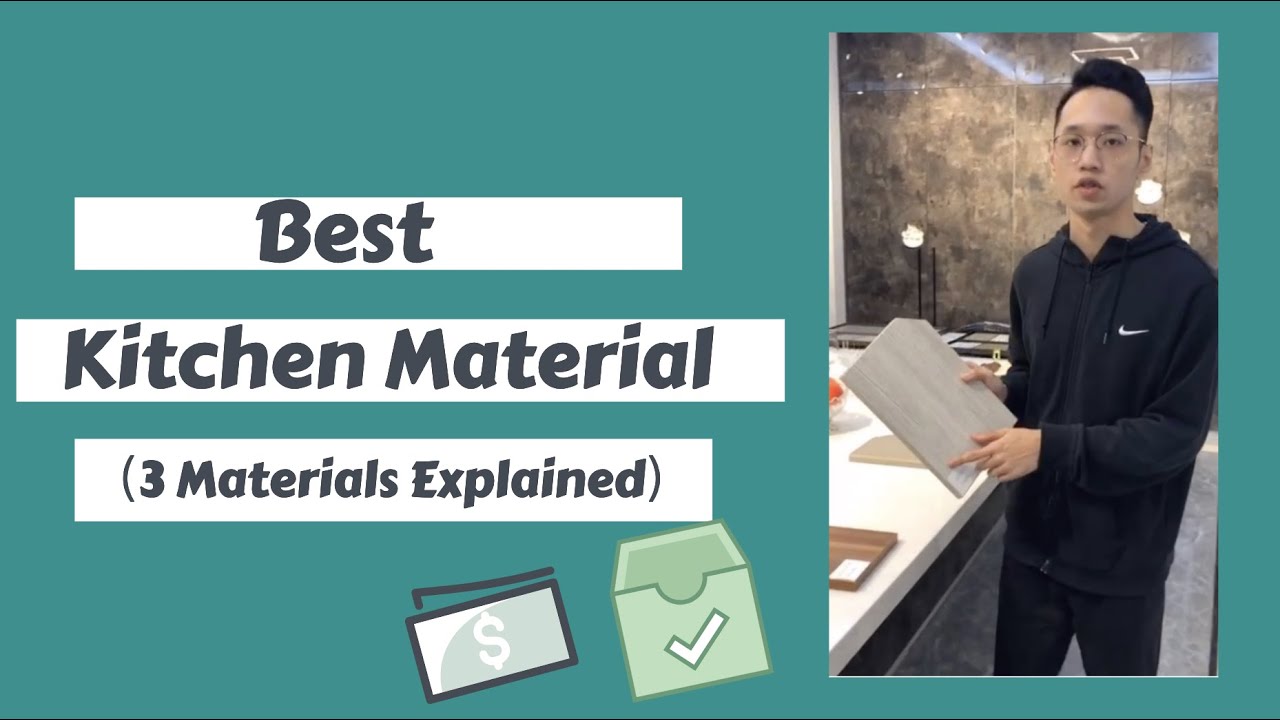 Best Material for Kitchen Cabinet(3 Materials Explained)