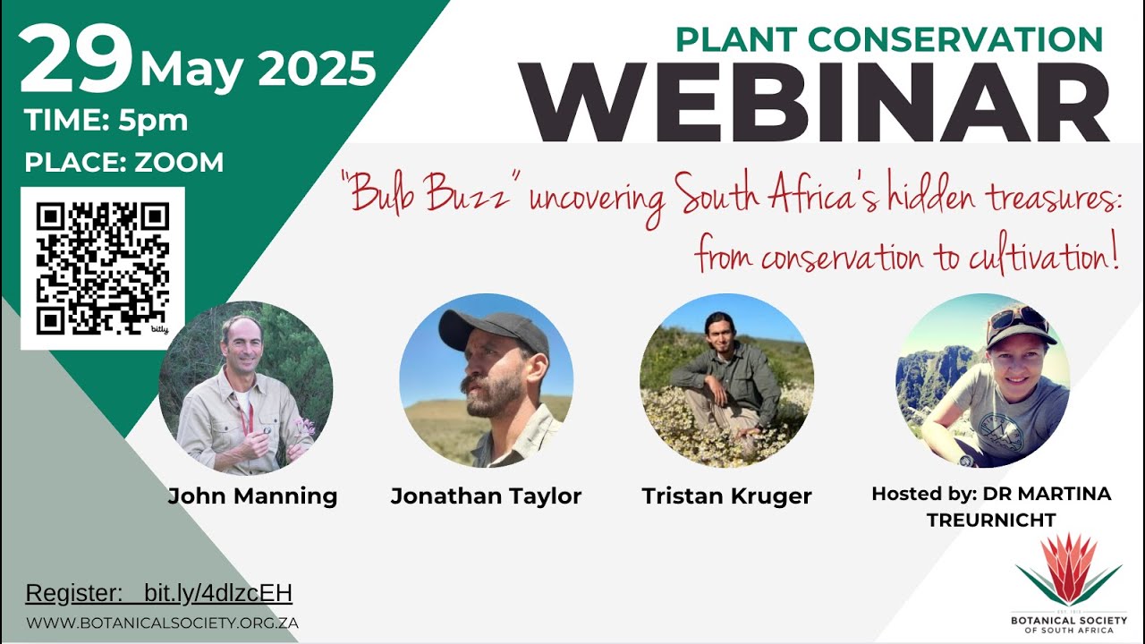 Bulb Buzz” uncovering South Africa’s hidden treasures: from conservation to cultivation!
