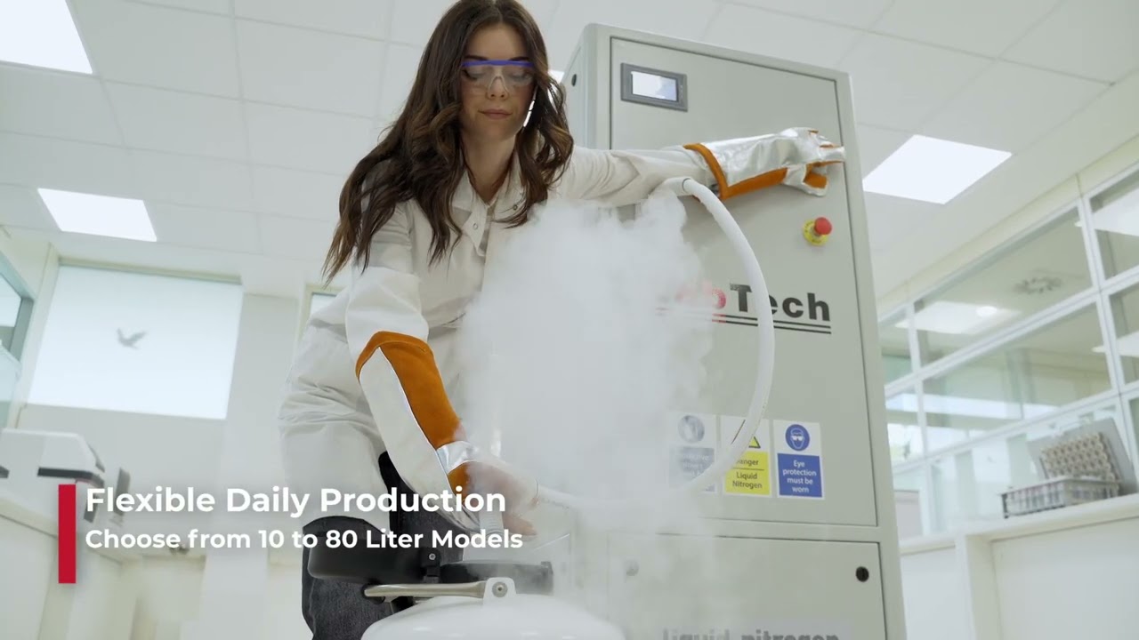 Liquid Nitrogen Generator: make your own liquid nitrogen, anywhere, anytime with LabTech system!