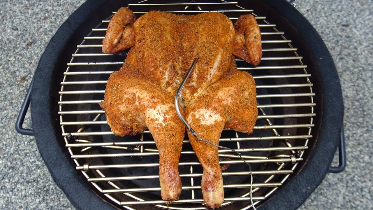 grilované kuře na placato (chicken spatchcock)