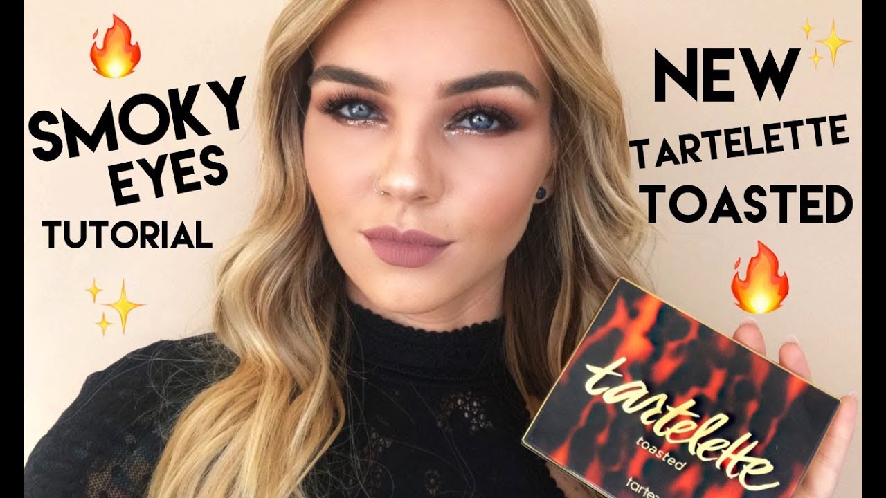 smoky eye tutorial NEW tartelette toasted | tarte newness