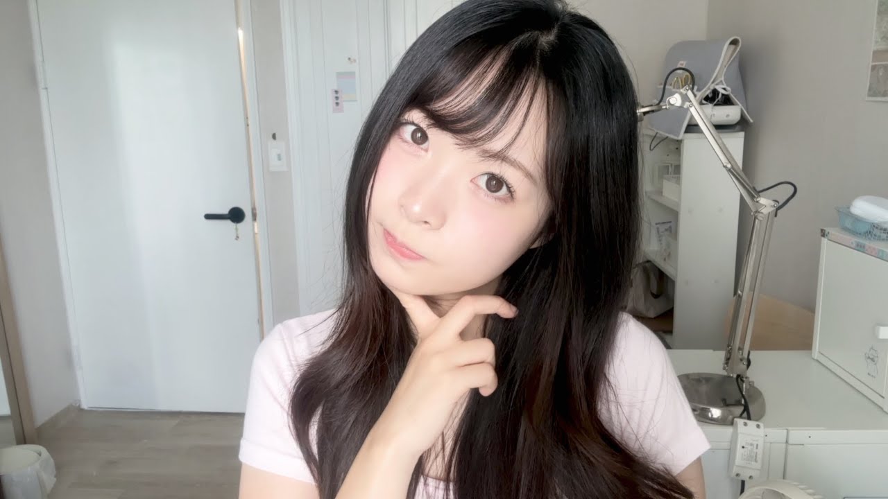 청순 미소녀 도전기 🩰𓈒⋆⑅ | 일본 느낌 데일리 메이크업 ⸝⸝❤︎