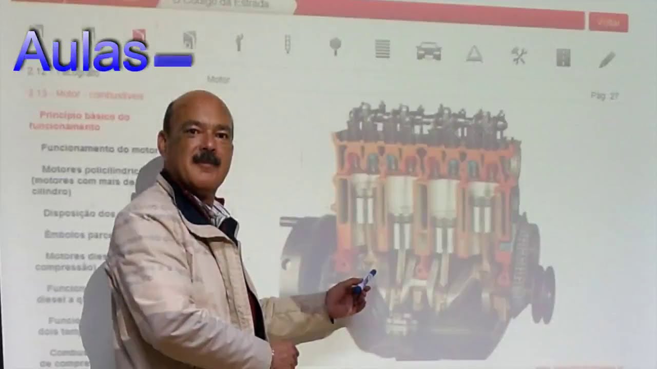Inicio de formação rodoviária (Aula de Código + Teste)