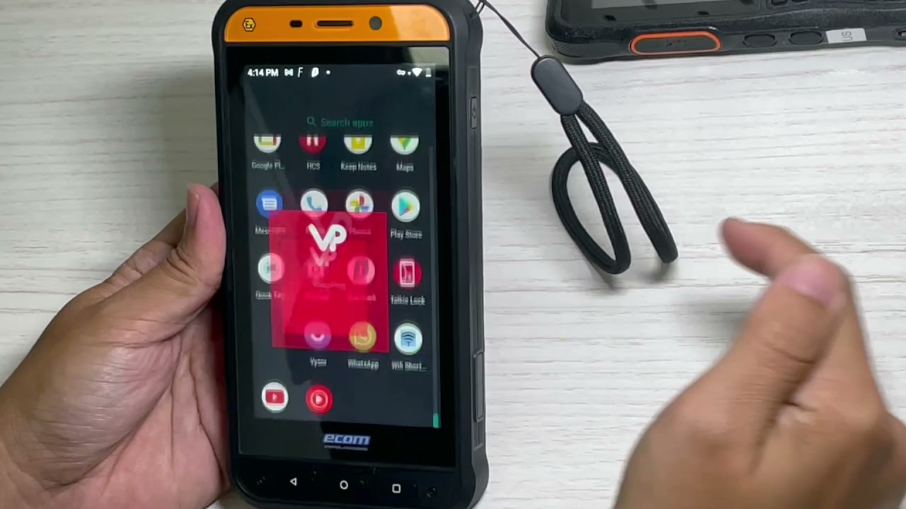 Ecom Smart Ex-02 - Intrinsically safe and walkie talkie with VoicePing