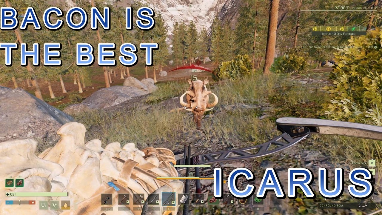 Icarus game play. BACON IS THE BEST