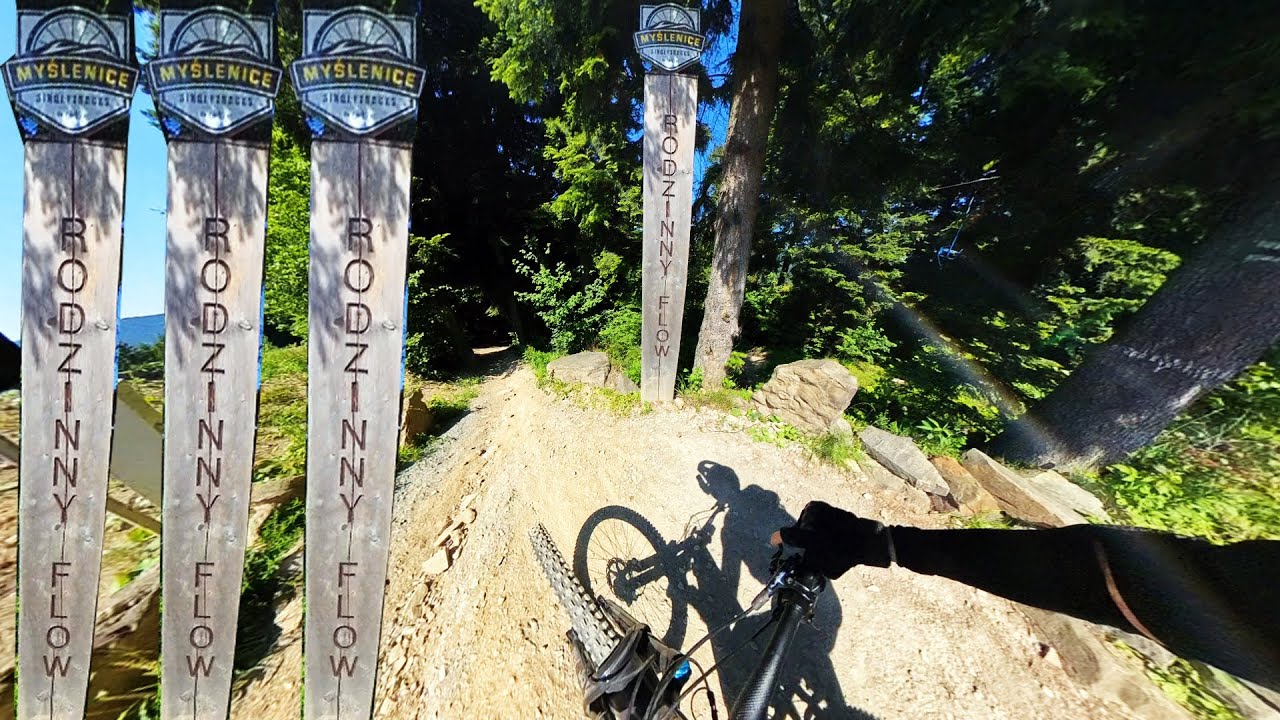 Relax & Speed on Rodzinny Flow Trail in Myślenice | Релакс і швидкість на Rodzinny Flow в Мисленіцах