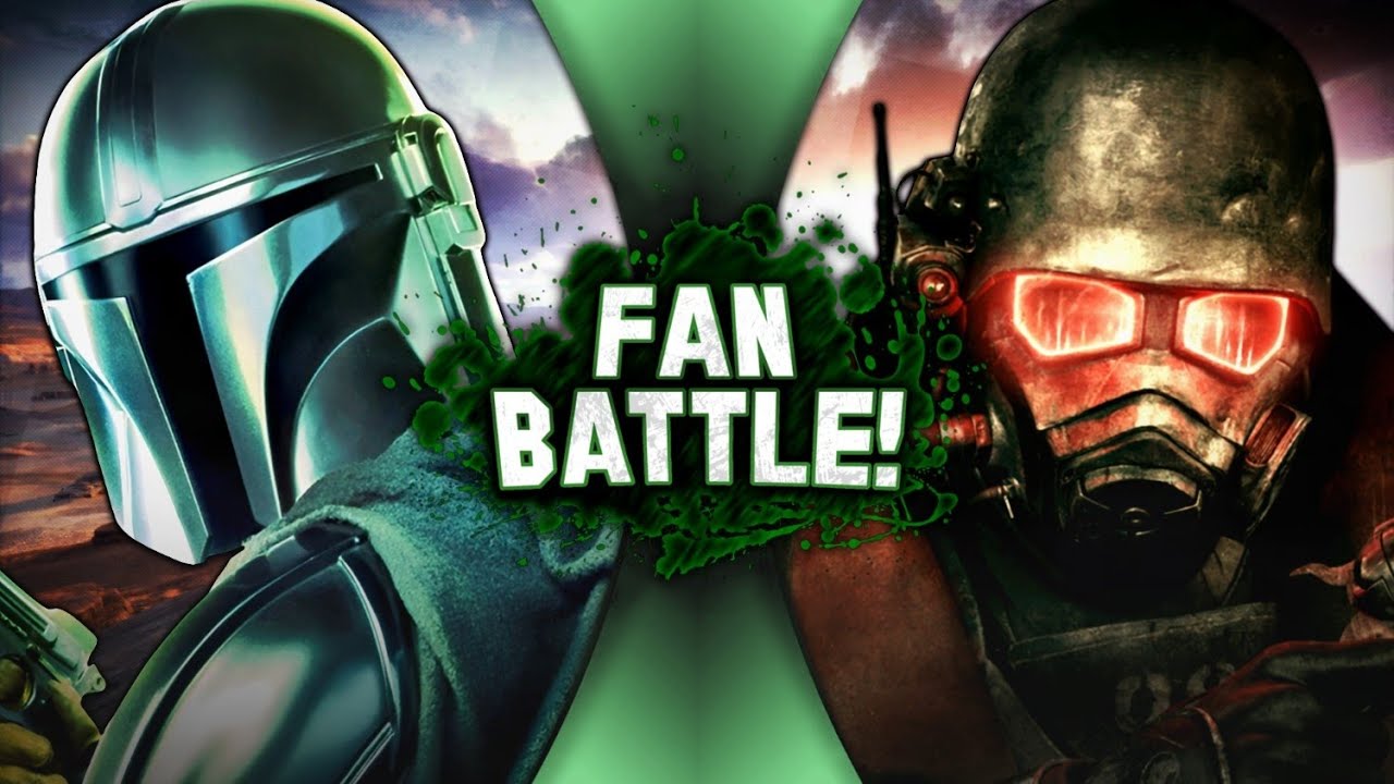 The Mandalorian VS The Courier (Star Wars VS Fallout) | FAN BATTLE!