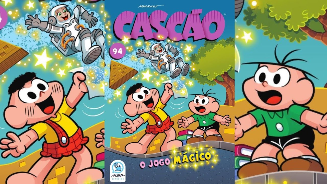 REVIEW CASCÃO N°94 - O Jogo Mágico - Dezembro 2025 Gibi Turma da Mônica 