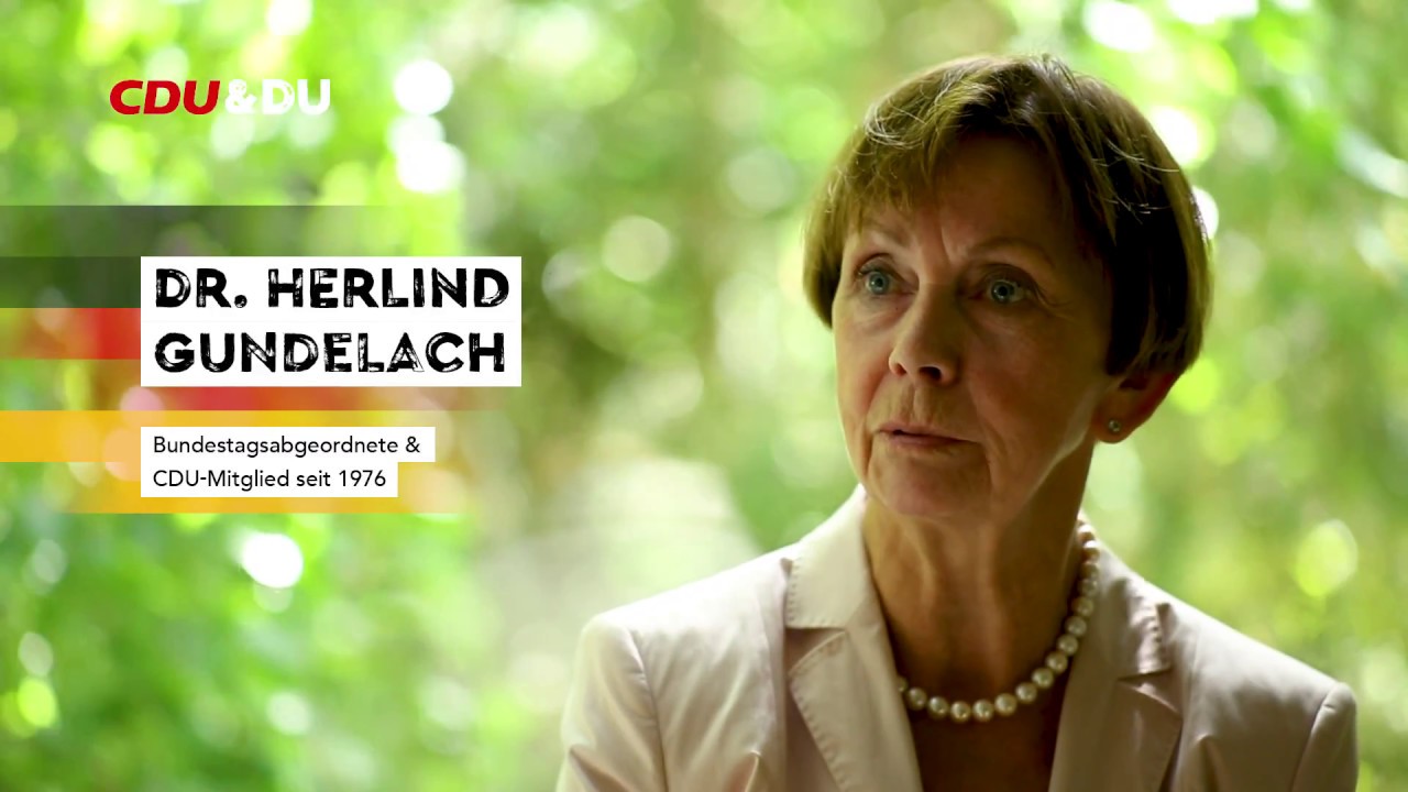 CDU & DU: Dr. Herlind Gundelach im Interview