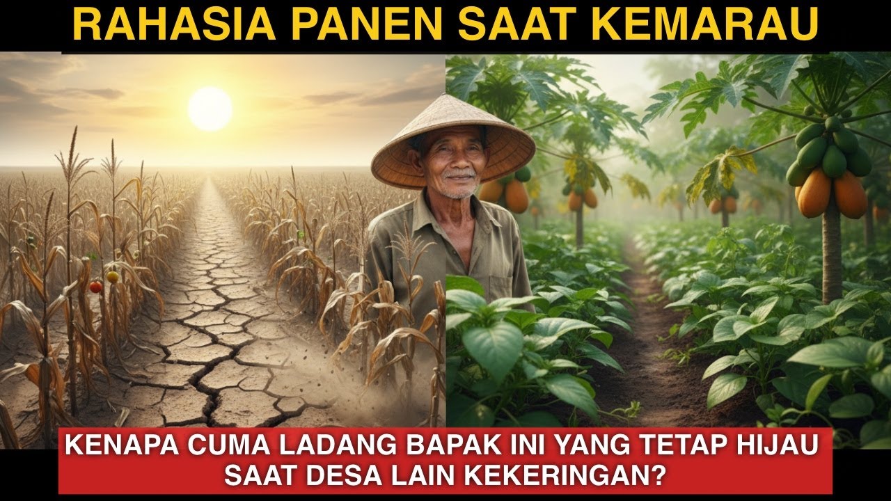 TETANGGA HERAN! Panen Melimpah di Tanah Gersang Tanpa Siram? Ini Rahasianya