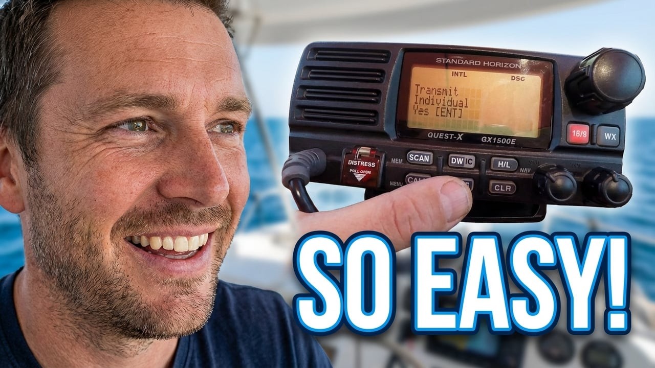 Обычный вызов VHF DSC