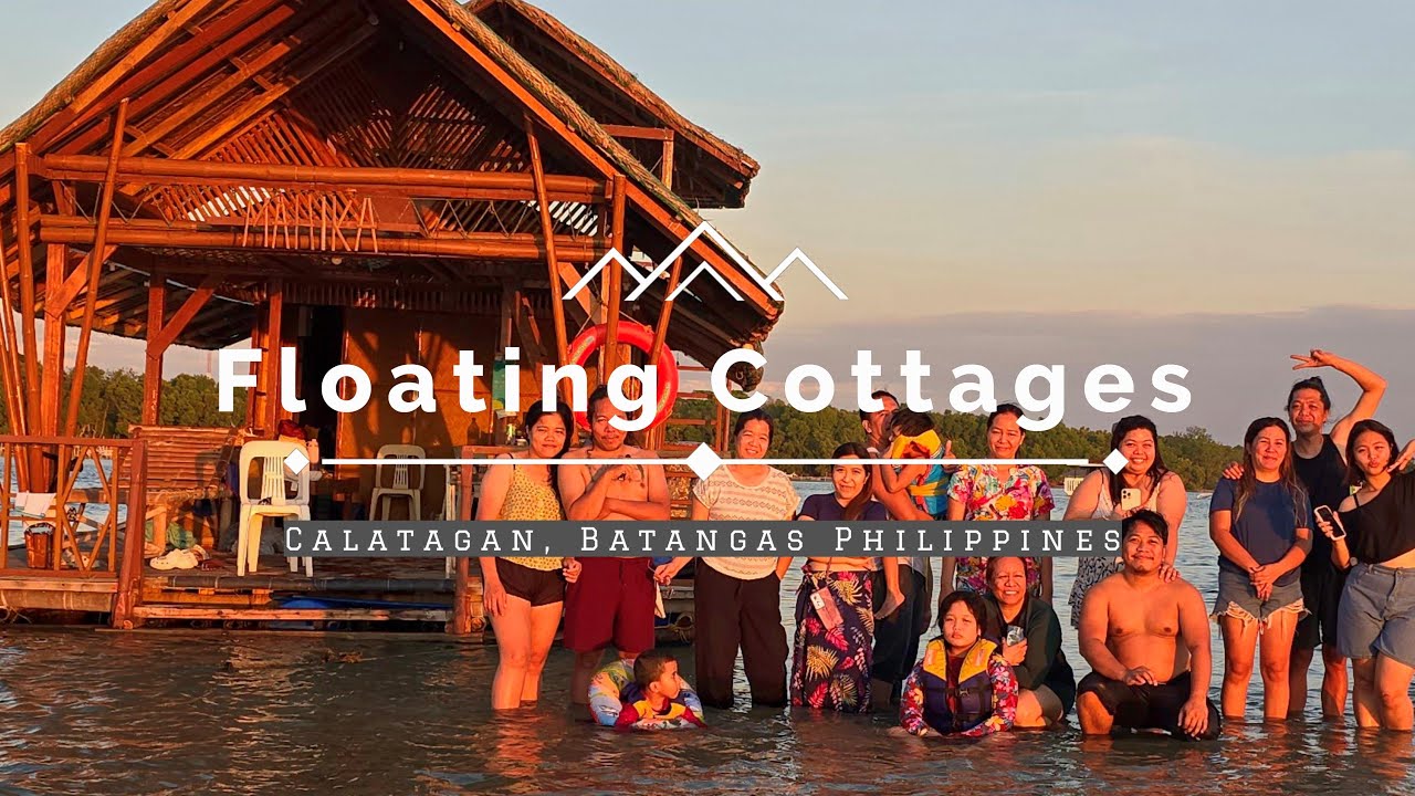 Floating Cottage Experience in Calatagan Batangas | Overnight Stay 2025