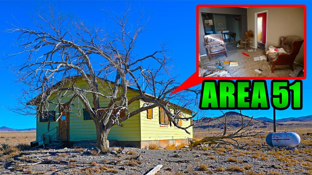 Why did they Leave? Exploring an Abandoned AREA 51 Neighborhood!