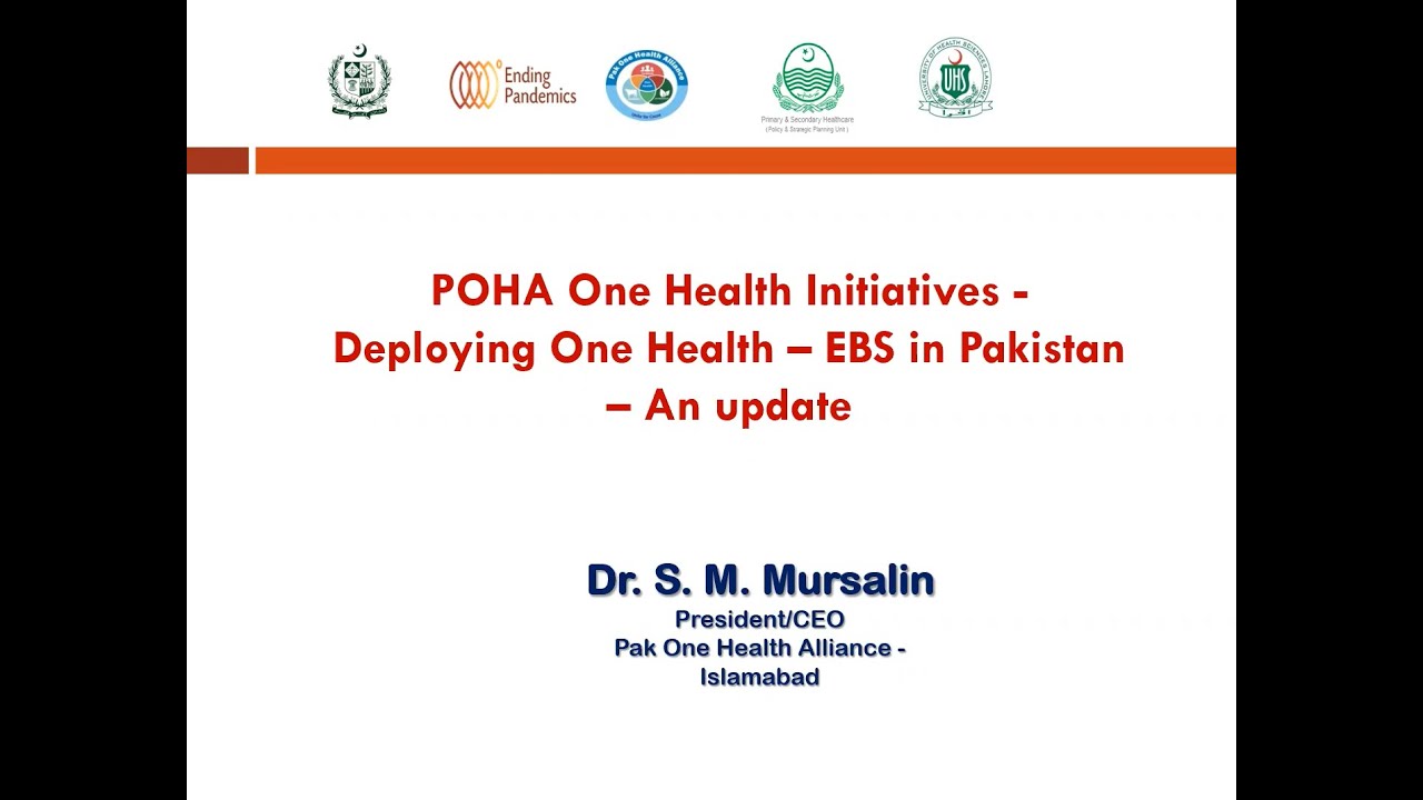 Strengthening Early Warning Systems in Pakistan | One Health&ndash;EBS by POHA