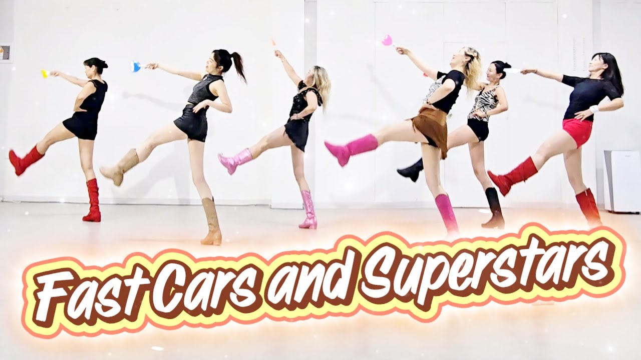 fast cars and superstars linedance 라인댄스퀸 안양평촌지부